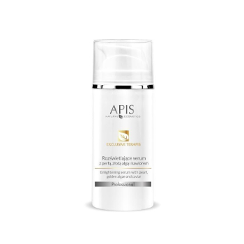 APIS Rozświetlające serum z perłą, złotą algą i kawiorem    ZO